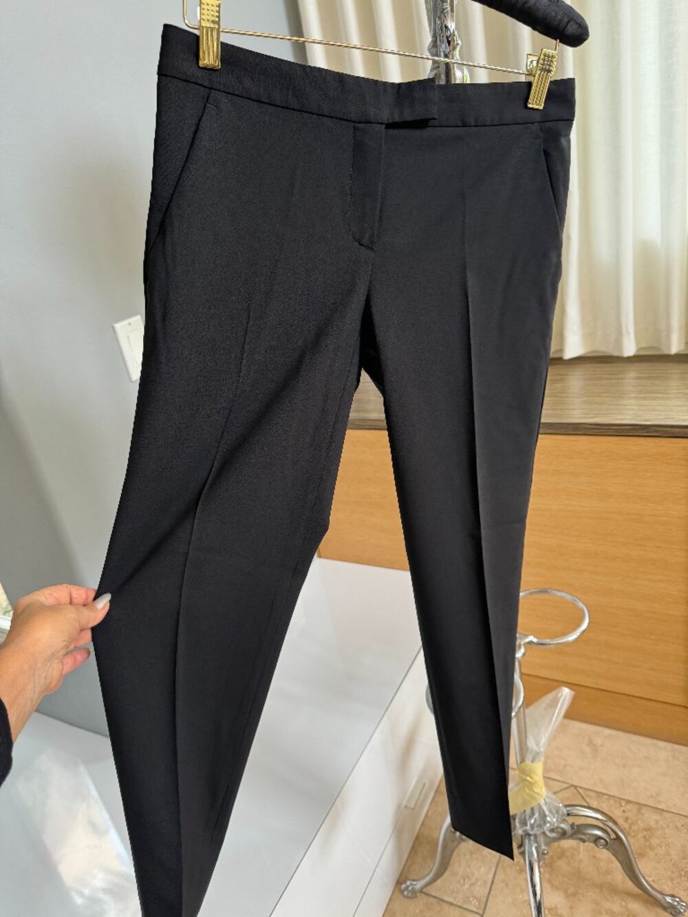 THEORY BLACK PANT Trouser - Like New
